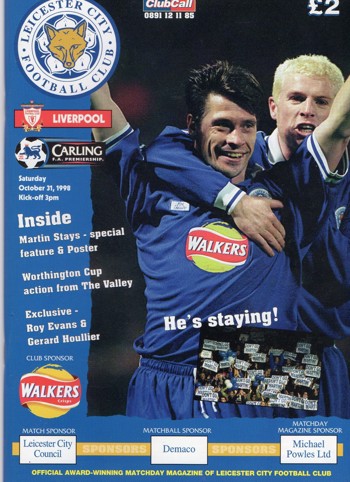 Match programme